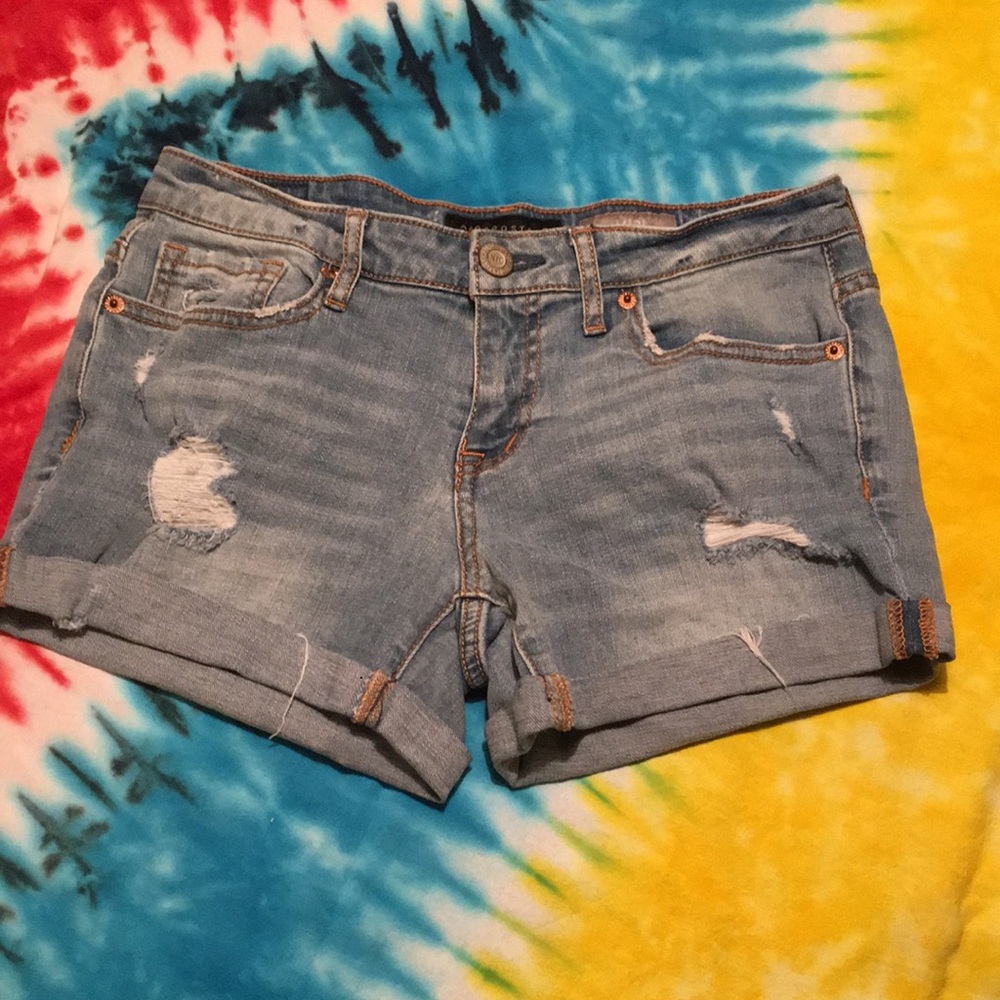 Aeropostale branded jean shorts